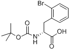 Boc-D-2-溴苯丙氨酸结构式_261360-76-3结构式