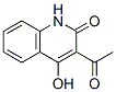 3-乙酰基-4-羟基喹啉-2(1h)-酮结构式_26138-64-7结构式