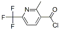 2-Methyl-6-(trifluoromethyl)nicotinoyl chloride Structure,261635-98-7Structure