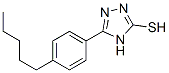 5-(4-戊基苯基)-4H-1,2,4-噻唑-3-硫醇结构式_261704-48-7结构式