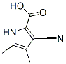 (8CI)-3-氰基-4,5-二甲基吡咯-2-羧酸结构式_26187-37-1结构式