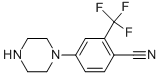 4-哌嗪-1-基-2-三氟甲基-苯甲腈结构式_262295-57-8结构式