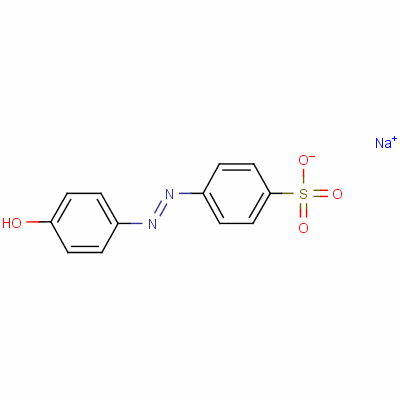 4-Hydroxyazobenzene-4’-sulfonic acid sodium salt Structure,2623-36-1Structure