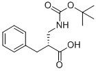 Benzenepropanoic acid, α-[[[(1,1-dimethylethoxy)carbonyl]amino]methyl]-, (αR)- Structure,262301-38-2Structure