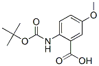 Benzoic acid,2-[[(1,1-dimethylethoxy)carbonyl]amino]-5-methoxy Structure,262614-64-2Structure