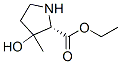 (9ci)-3-羟基-3-甲基-脯氨酸乙酯结构式_263025-37-2结构式