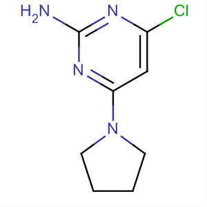 4-氯-6-吡咯烷-1-基嘧啶-2-胺结构式_263276-45-5结构式