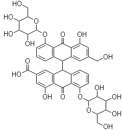 番泻苷C结构式_26403-11-2结构式