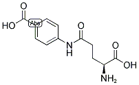 4-(L-gamma-谷氨酰氨基)苯甲酸结构式_2643-70-1结构式