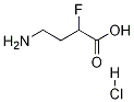 4-氨基-2-氟丁酸盐酸盐结构式_26437-22-9结构式