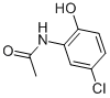 2-乙酰基氨基-4-氯苯酚结构式_26488-93-7结构式