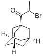 1-(1-金刚烷)-2-溴-1-丙酮结构式_26525-24-6结构式