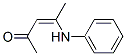 4-苯基氨基-3-戊烯-2-酮结构式_26567-78-2结构式