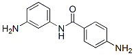 4-氨基-N-(3-氨基苯基)-苯甲酰胺结构式_2657-85-4结构式