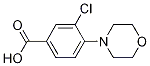 3-Chloro-4-(4-morpholinyl)Benzoic acid Structure,26586-20-9Structure