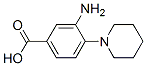 3-氨基-4-哌啶-1-苯甲酸结构式_26586-27-6结构式