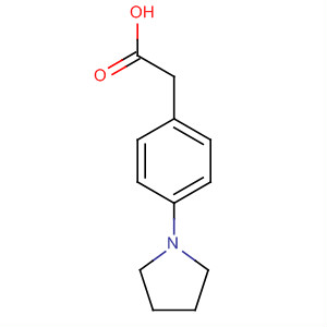 4-(1-吡咯烷)苯乙酸结构式_26586-36-7结构式