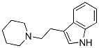3-[2-(1-哌啶)乙基]吲哚结构式_26628-87-5结构式