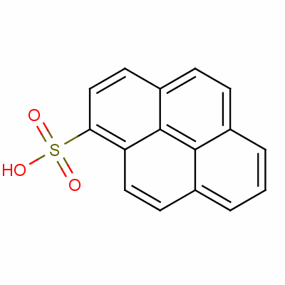 1-芘磺酸结构式_26651-23-0结构式