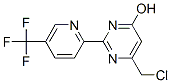 6-(Chloromethyl)-2-[5-(trifluoromethyl)-2-pyridyl]pyrimidin-4-ol Structure,266679-42-9Structure