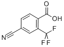 4-氰基-2-三氟甲基苯甲酸结构式_267242-09-1结构式