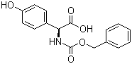(ALPHAS)-4-羟基-ALPHA-[[(苯基甲氧基)羰基]氨基]苯乙酸结构式_26787-76-8结构式