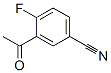 3-乙酰基-4-氟苯甲腈结构式_267875-54-7结构式