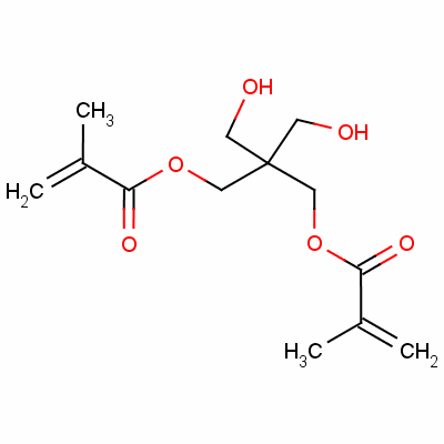 季戊四醇二甲基丙烯酸酯结构式_26846-58-2结构式
