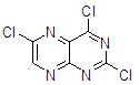 2,4,6-Trichloropteridine Structure,26850-60-2Structure