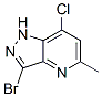 3-Bromo-7-chloro-5-methyl-1H-pyrazolo[4,3-b]pyridine Structure,268547-53-1Structure