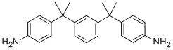 4,4-(1,3-亚苯基二异亚丙基)双苯胺结构式_2687-27-6结构式
