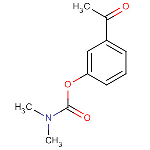 3-乙酰基苯基 二甲基氨基甲酸酯结构式_2689-47-6结构式