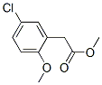 (5-Chloro-2-methoxyphenyl)acetic acid methyl ester Structure,26939-01-5Structure
