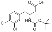 Boc-(r)-3-amino-4-(3,4-dichlorophenyl)butanoic acid Structure,269396-56-7Structure