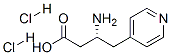 (R)-3-氨基-4-(4-吡啶基)丁酸二盐酸盐结构式_269396-67-0结构式