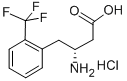 (R)-3-amino-4-(2-trifluoromethylphenyl)butanoic acid hydrochloride Structure,269396-76-1Structure