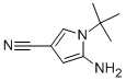 5-氨基-1-叔丁基-1H-吡咯-3-甲腈结构式_269726-49-0结构式