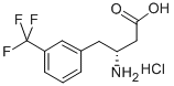 (R)-3-amino-4-(3-trifluoromethylphenyl)butanoic acid hydrochloride Structure,269726-73-0Structure