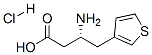 (R)-3-Amino-4-(3-thienyl)butanoic acid hydrochloride Structure,269726-91-2Structure