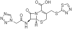 头孢替唑结构式_26973-24-0结构式