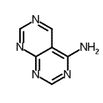 Pyrimido[4,5-d]pyrimidin-4-amine Structure,26979-05-5Structure