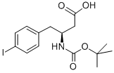 Boc-(s)-3-amino-4-(4-iodophenyl)butanoic acid Structure,270065-71-9Structure