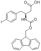 Fmoc-(s)-3-amino-4-(4-iodophenyl)butanoic acid Structure,270065-72-0Structure