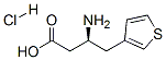 (S)-3-氨基-4-(3-噻吩基)丁酸盐酸盐结构式_270262-99-2结构式