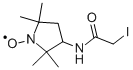 3-(2-碘代乙酰胺基)-2,2,5,5-四甲基-1-吡咯烷基自由基结构式_27048-01-7结构式