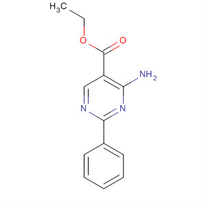 4-氨基-2-苯基-嘧啶-5-羧酸乙酯结构式_27058-46-4结构式