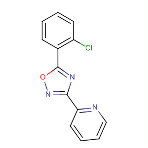 3-(2-吡啶)-5-(2-氯苯基)-1,2,4-噁二唑结构式_27199-42-4结构式