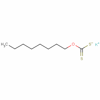 O-辛基二硫代碳酸钾盐结构式_2720-80-1结构式