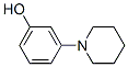3-哌啶基苯酚结构式_27292-50-8结构式
