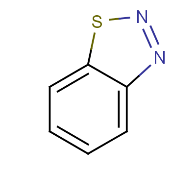 1,2,3-苯并噻二唑结构式_273-77-8结构式